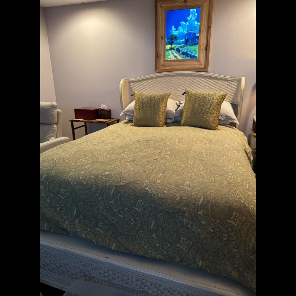 Pottery Barn Queen Duvet with Pair of Pillows